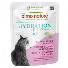 Almo Nature Hydration Help HQS Salmon Recipe in Broth Cat Food 50g