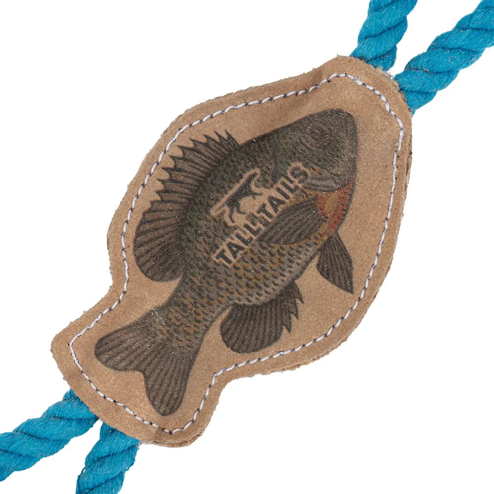 Tall Tails Natural Leather Color Fish Tug 12″