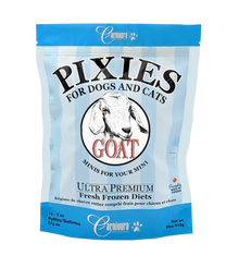 Carnivora 🍁 Goat  Pixies for Dogs & Cats 2lb/2oz Patties