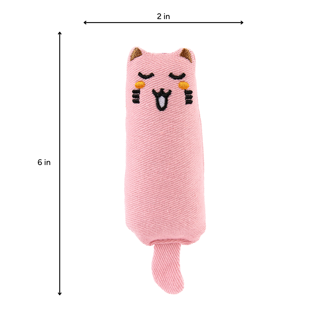 Brookbrand🍁 Pink Rustle Catnip Cat Toy
