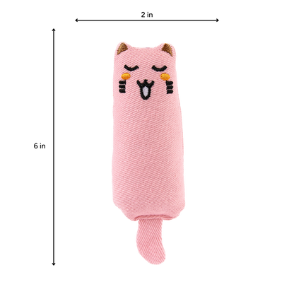 Brookbrand🍁 Pink Rustle Catnip Cat Toy
