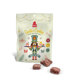 Lamb & Goat Milk Jerky Holiday Santa's Cookies 113g - Plato Pet Treats