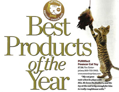 Vee's PURRfect Pouncer Cat Toy