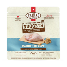 Primal Rabbit Freeze Dried Nuggets for Cats 14oz