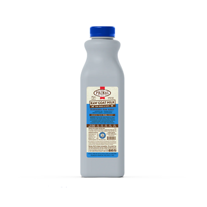 Primal Blueberry Pom Burst Raw Goat Milk for Cats & Dogs 32oz