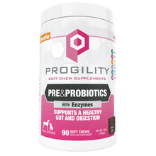 Progility Pre + Pro Biotics with Enzymes for Dogs