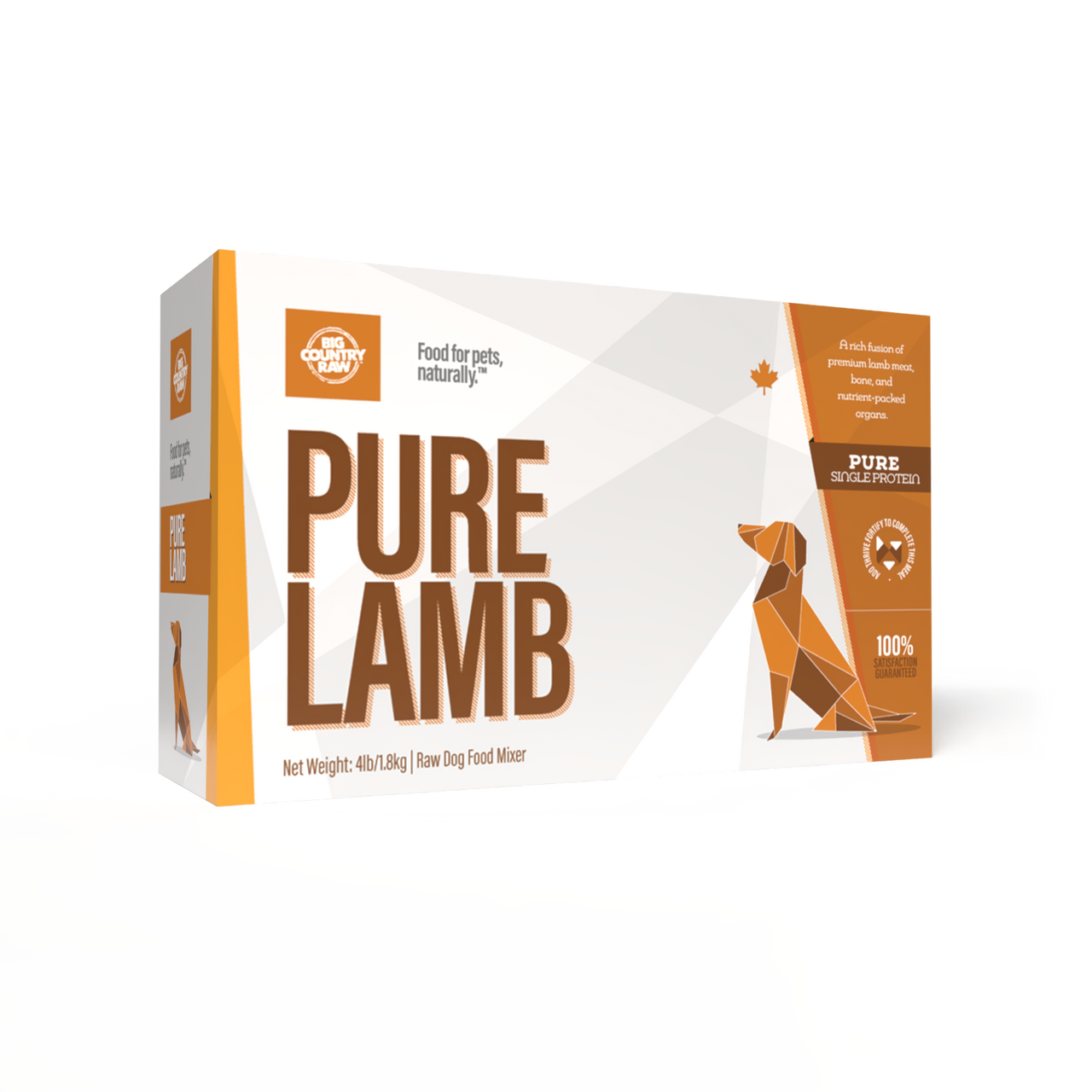 Big Country Raw🍁 Pure Lamb 4Lb Carton