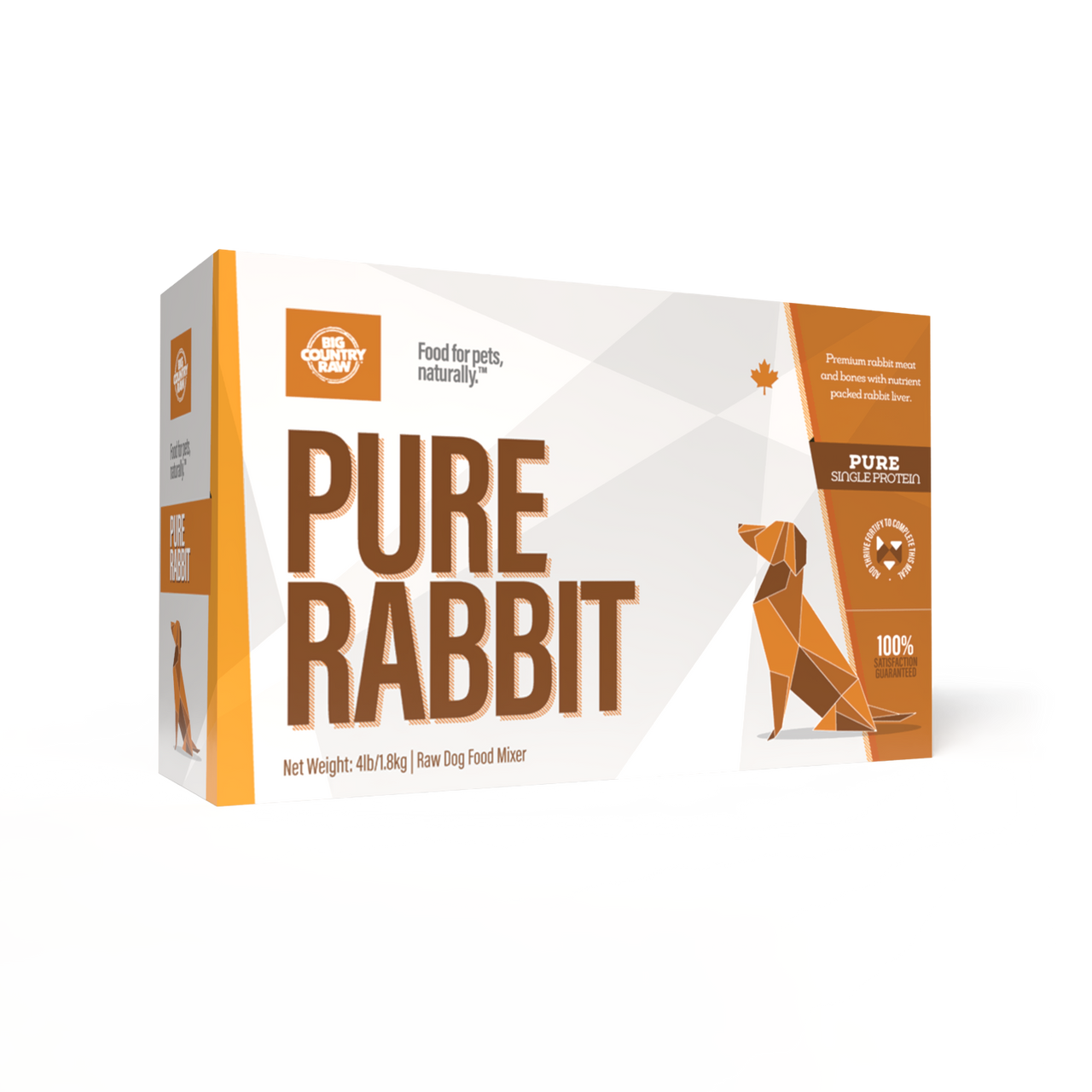 Big Country Raw🍁 Pure Rabbit 4Lb Carton