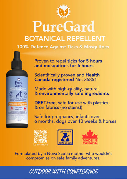 PureGard 🍁Botanical Repellant for Ticks & Mosquitos
