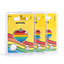My Family Rainbow Military Tag- Engravable ID Tag