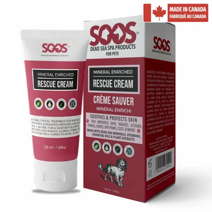 Soos🍁 Mineral Enriched Rescue Cream for Dogs, Cats & Horses 50ml