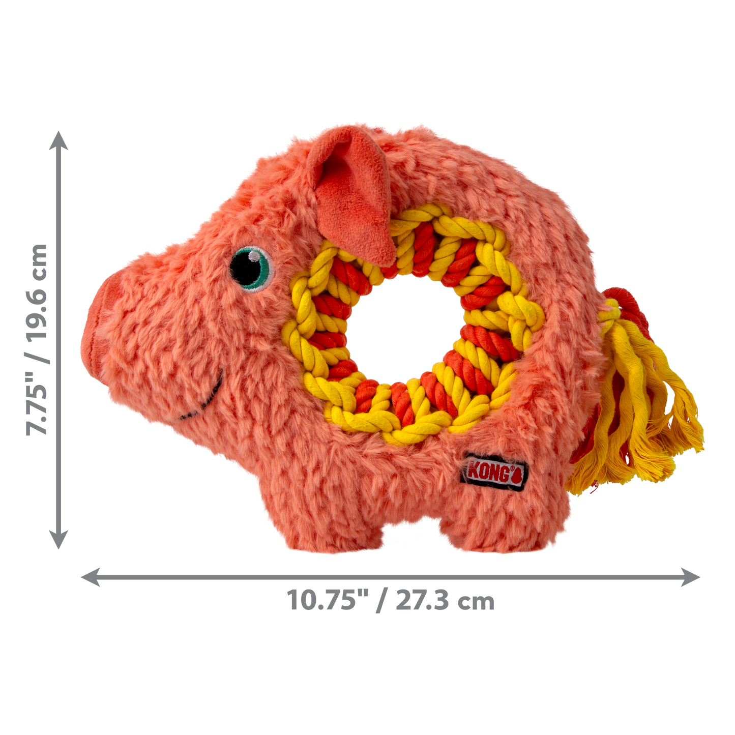 KONG Ringaroos Pig Medium