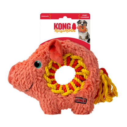 KONG Ringaroos Pig Medium