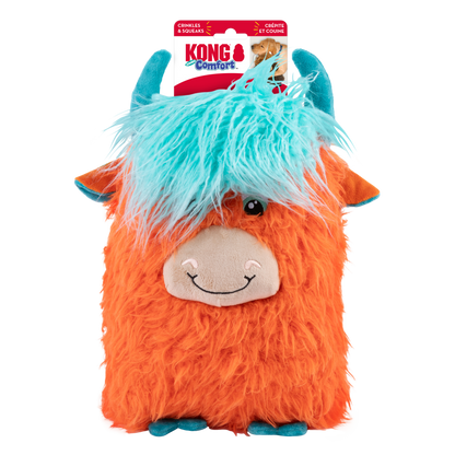 Kong Comfort Jumbo Highland Cow Dog Toy