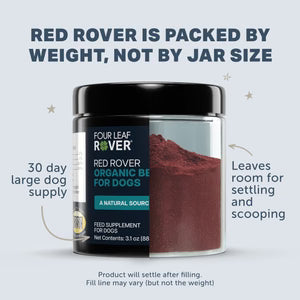 Four Leaf Rover Red Rover - Organic Berries For Dogs