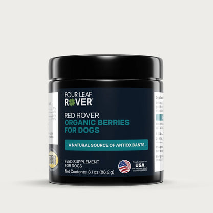 Four Leaf Rover Red Rover - Organic Berries For Dogs