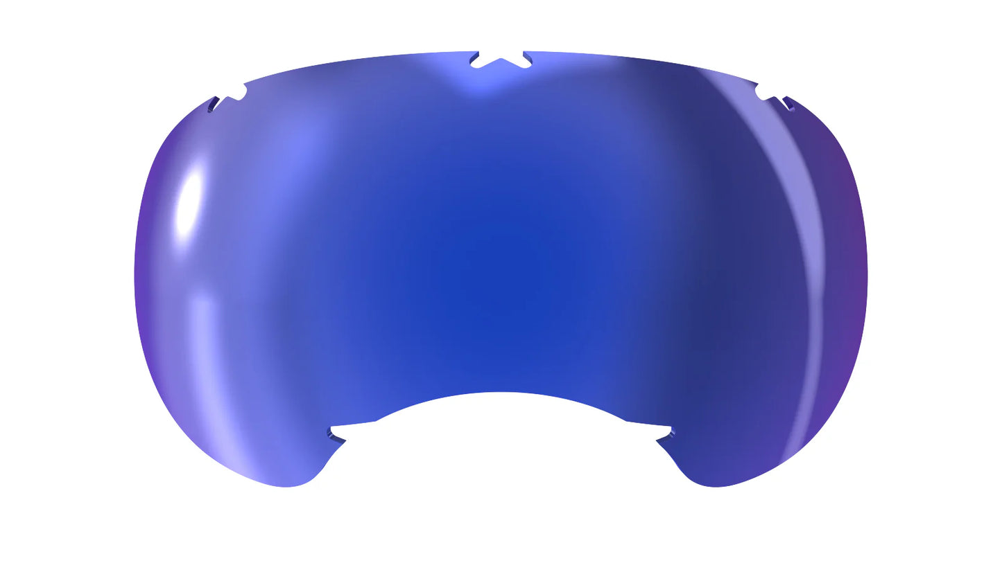 Rex Specs V2 Blue Mirror Lenses - 3 Pack