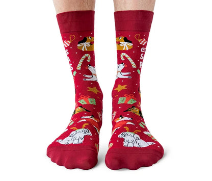 Santa Paws Socks - For Him 🍁 Uptown Sox