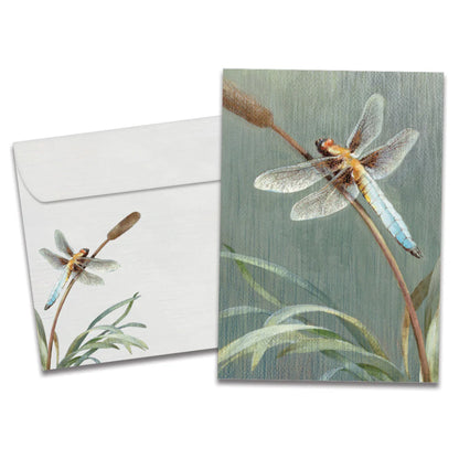 Tree Free Greetings🍁 Dragonfly Sympathy Card