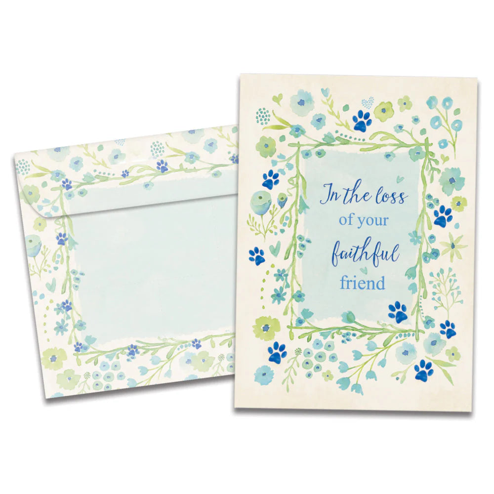 Tree Free Greetings 🍁Faithful Friend Sympathy Card