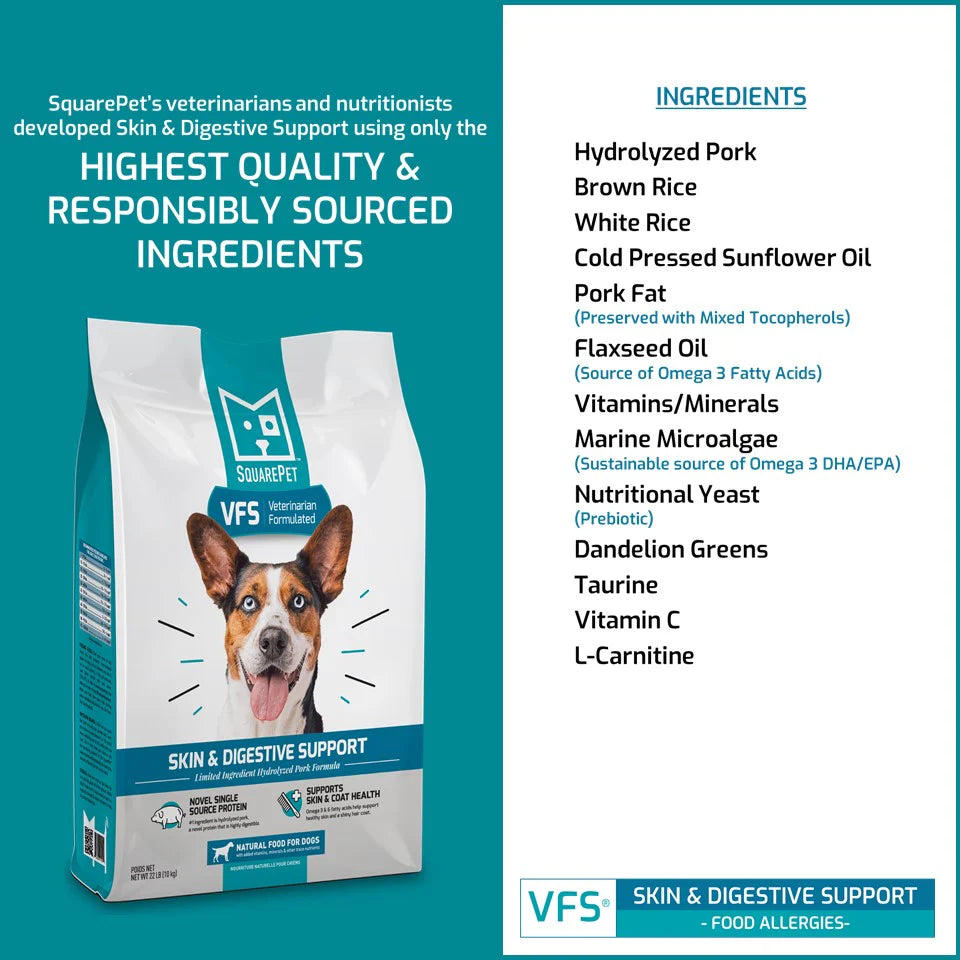 SquarePet Skin & Digestive Support Dog Food