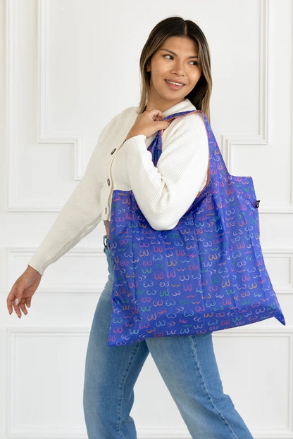 Simply The Breast Foldable Tote 🍁 Uptown Sox Ltd.