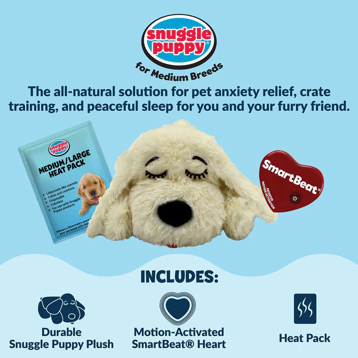Smart Pet Love Golden Snuggle Puppy - Anxiety Solution