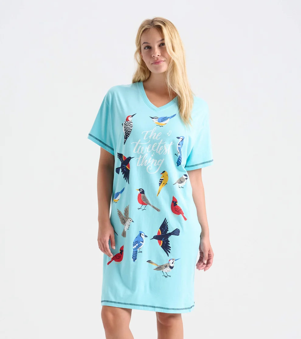 Tweetest Thing 🍁Little Blue House Women's Sleepshirt O/S