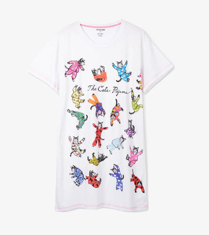 The Cats Pajamas 🍁Little Blue House Women's Sleepshirt - O/S