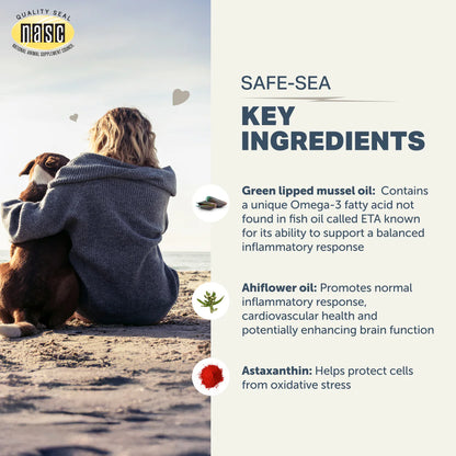 Four Leaf Rover Safe Sea - Green Lipped Mussel Oil for Dogs 113ml