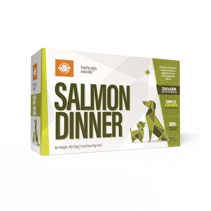 Big Country Raw 🍁Salmon Dinner 4Lb Carton