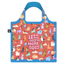 Uptown Sox Ltd. 🍁More Dogs, Less People Foldable Tote