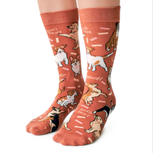 Uptown Sox Ltd. 🍁Women's Dog Mom Socks - Sizes 6-10