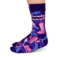 Uptown Sox Ltd. 🍁Women's Howdy Cowgirl Socks - Sizes 6-10