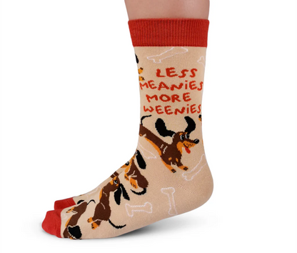 Uptown Sox Ltd. 🍁Women's Meanie Weenie Socks - Sizes 6-10