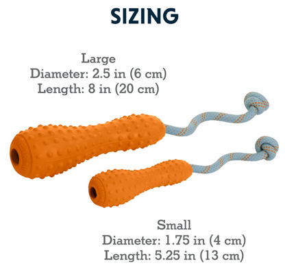 RUFFWEAR Campfire Orange Gourdo Dog Toy