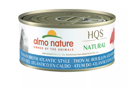 Almo Nature HQS Natural Cat Food - Atlantic Tuna In Broth  150g