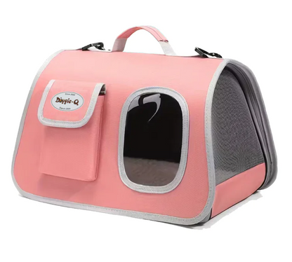 Doggie Q 🍁 Soft Sided Window Pet Carrier