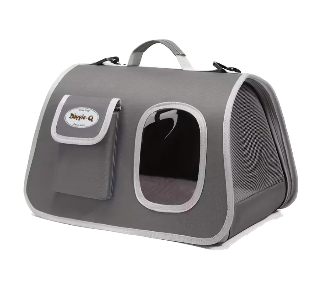 Doggie Q 🍁 Soft Sided Window Pet Carrier