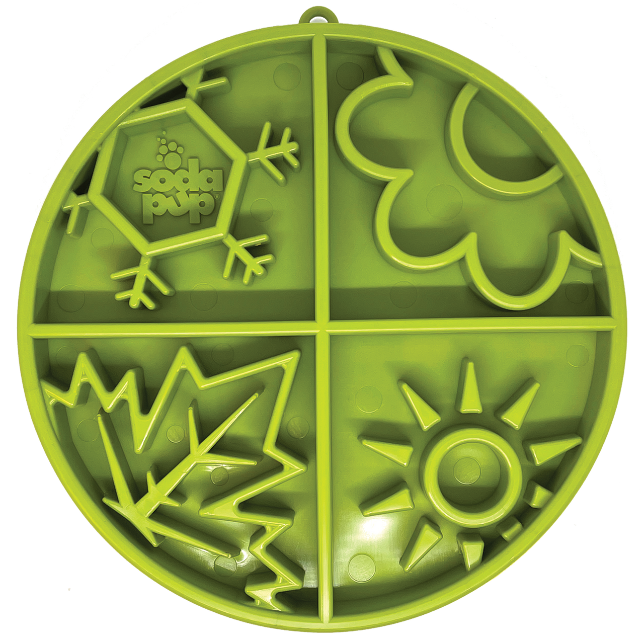 Sodapup Green Four Seasons eTray Slow Feeder