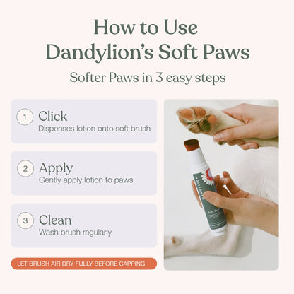 Dandylion 🍁 Soft Paws Hydrating Paw Lotion