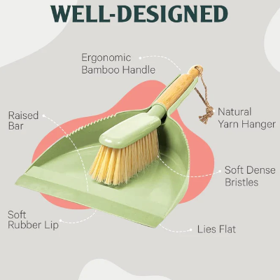 Sprinkle & Sweep Dustpan & Hand Broom