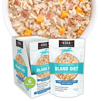 KOHA Bland Diet Lamb & White Rice 12.5oz