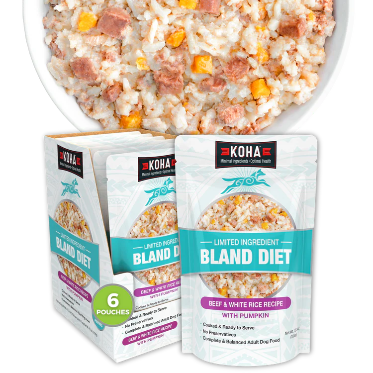 KOHA Bland Diet Beef & White Rice 12.5oz