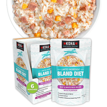 KOHA Bland Diet Beef & White Rice 12.5oz