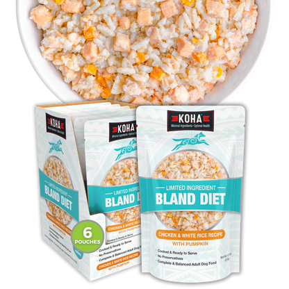 KOHA Bland Diet Chicken & White Rice 12.5oz