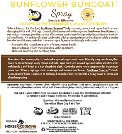 Healthy HairCare Sunflower Suncoat - Sunscreen/Detangler 32oz