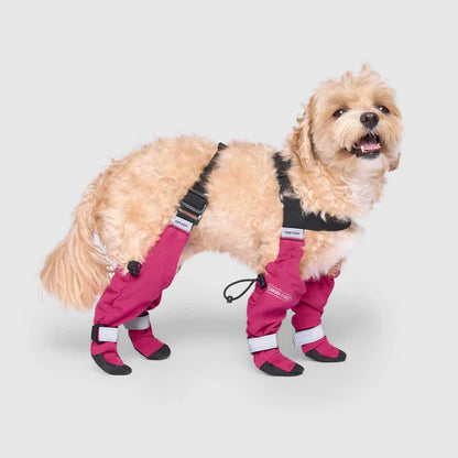 Canada Pooch Suspender Boots Pink Long
