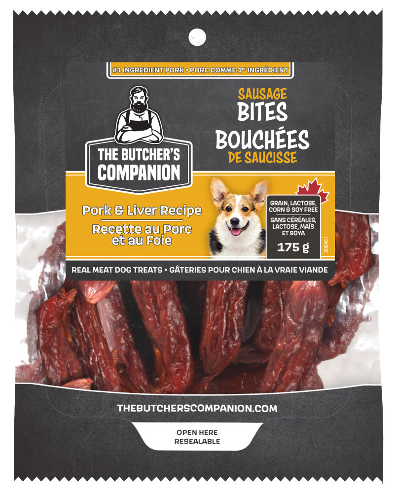 Butcher's Companion Pork & Liver Sausage Dog Treats