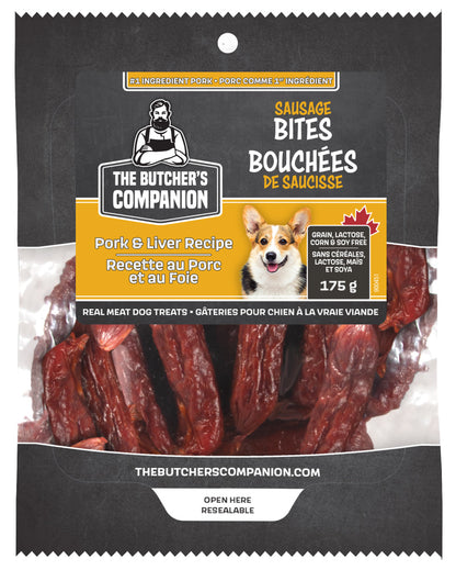 Butcher's Companion Pork & Liver Sausage Dog Treats